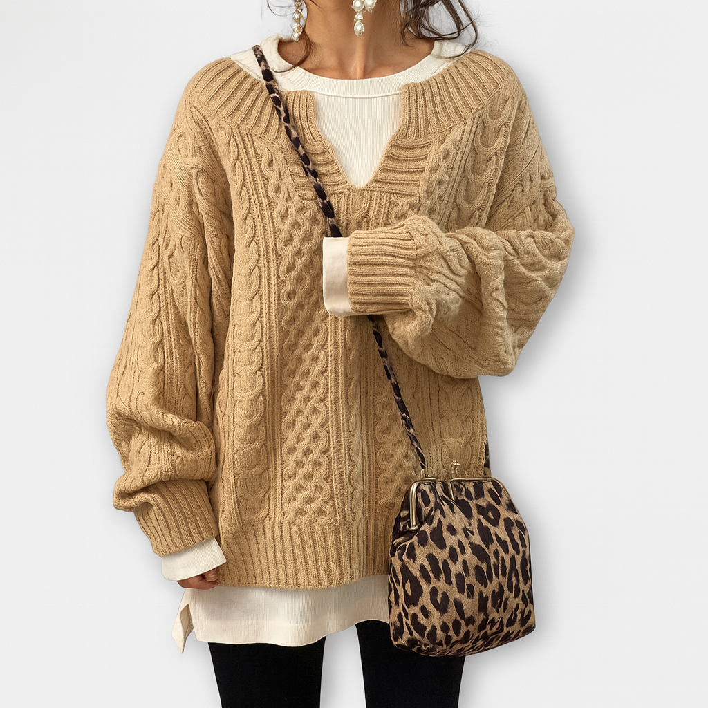 Stickad tröja – Klassisk textur med modern komfort